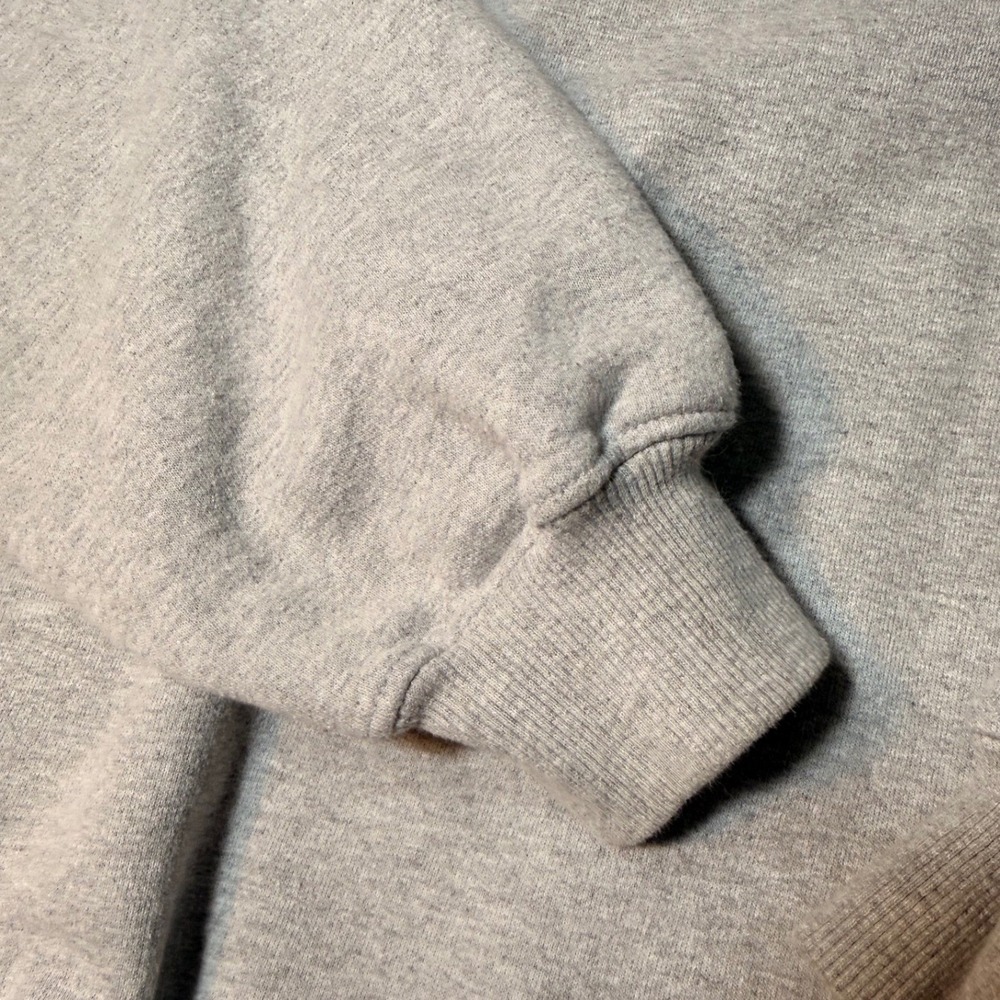 Champion UNC Tar Heels Crewneck Sweatshirt Gray Embroidered Logo XXL - Picture 7 of 11